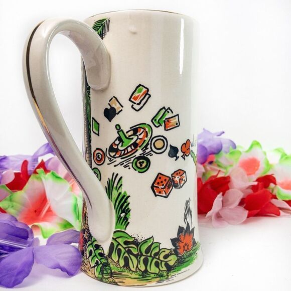 Vintage Grand Bahama Island Ceramic Mug Stein Souvenir Collectible - Picture 3 of 9